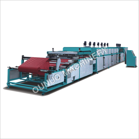 Fb-Nwf Automatic Two Color Roll To Roll Non-Woven Fabric Screen Pringing Machines