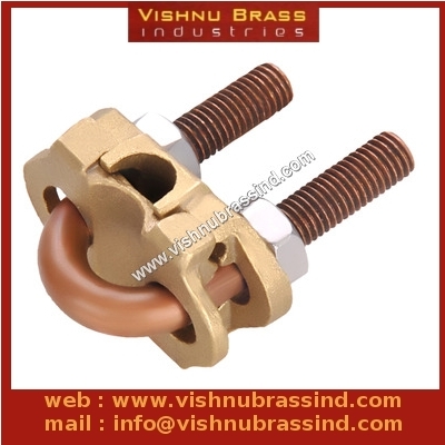 Brass U Bolt Rod Clamp - Durable Brass Material, Universal Fit for Various Applications - High Strength and Corrosion Resistance