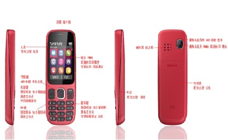 GSM+GSM bar phone