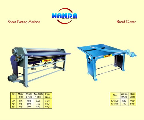 Sheet Pasting Machine