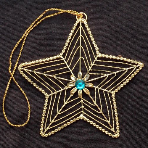 Christmas Star Metal Charms
