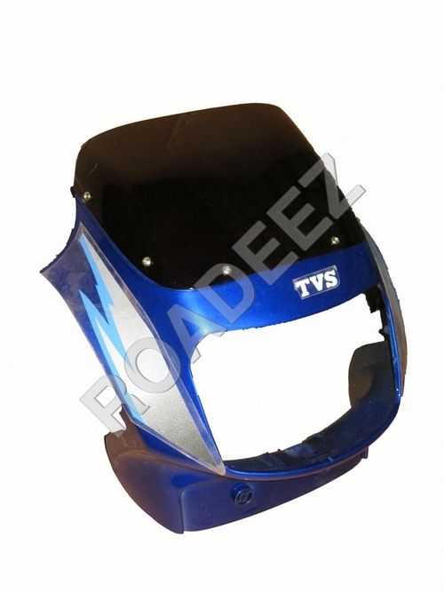 tvs victor gl headlight visor price