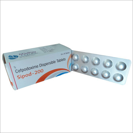 Cefpodoxime Dispersible Tablets 200 mg 