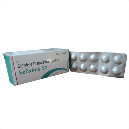 Cefpodoxime Dispersible Tablets 50 mg