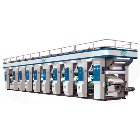 High Speed Rotogravure Printing Machine