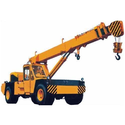 Hydra Crane - 10-15 Meters Boom Length, Yellow, 5-10 Tons Lifting Capacity | Versatile Use, Advanced Hydraulic System, Safe Operation, Durable Design