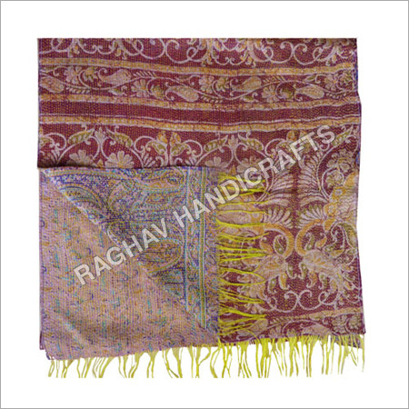 Silk Kantha Quilts
