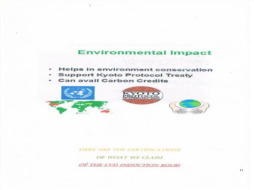 Environmental Impact