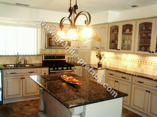 Black Granite Kitchen Countertops