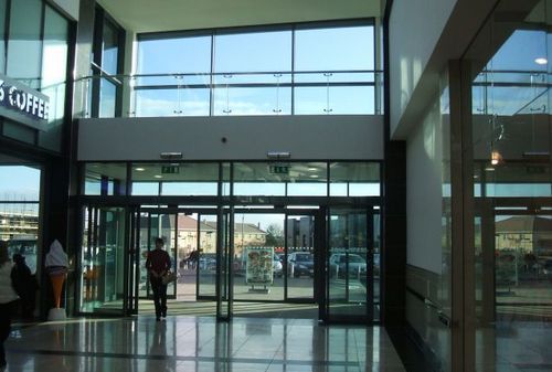 Biparting Glass Door