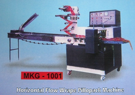 Horizontal Flow Wrap Pillow Pack Machine