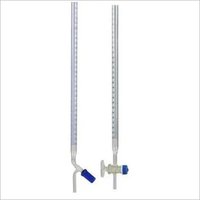 Glass Burette - Laboratory Grade Borosilicate Glass, 50 mL Capacity, Precision Calibration for Accurate Measurements