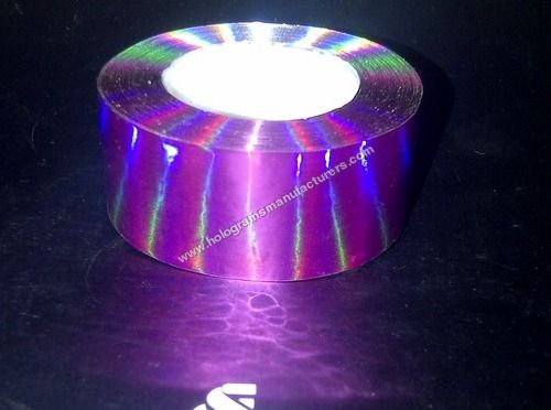 Holographic Self Adhesive Tapes (Rainbow Fuschia)