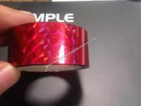 Holographic Self Adhesive Tapes - Color: Red
