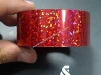 Holographic Tapes (Sequins Red)