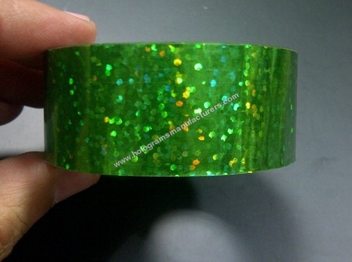 Holographic Tapes (Sequins Green)