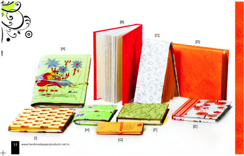 Handmade Paper Diaries