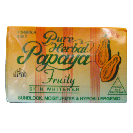Glycerin Soap - 100g Yellow Bar | Fruity Fragrance, Skin Whitening, Moisturizing, Sunblock, Hypoallergenic
