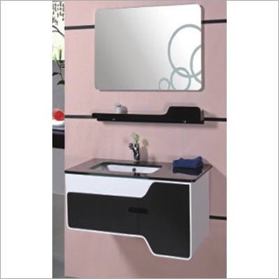 Bathroom Cabinet - PVC-Glass Counter