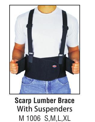 Scrap Lumber Brace With Suspenders
