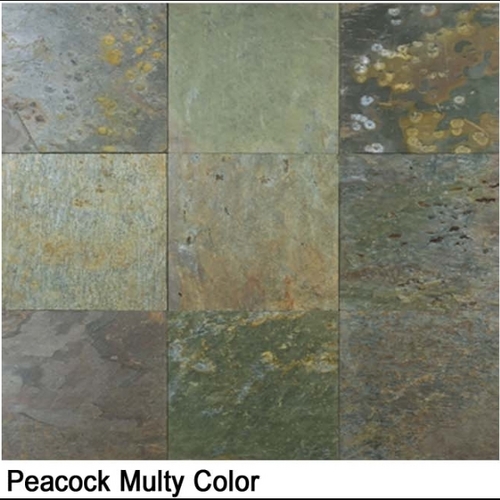 Peacock Multy Color Mosaic
