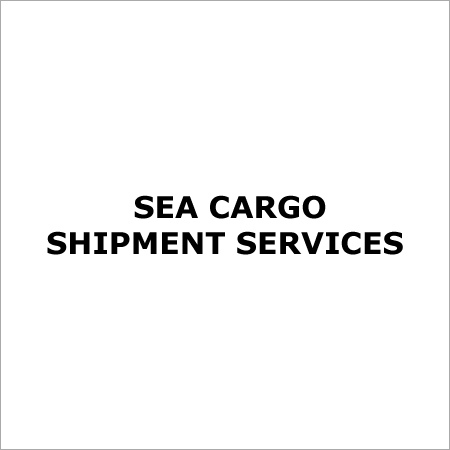 Sea Cargo Shipment Services