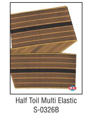 Half Toil Multi Elastic