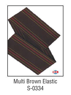 Multi Brown Elastic