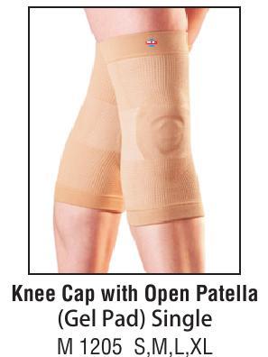 Knee Cap With Open Patella( Gel Pad ) Single