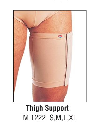 Thigh Support - Fabric Variable Length and Width | Adjustable Comfortable Leg Support for Rehabilitation and Stability in Daily Activities