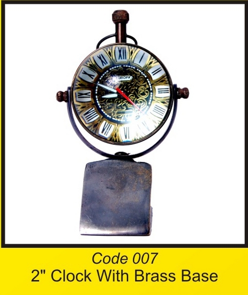 OTC 007 2' Clock With Brass Base