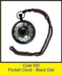 Otc 005 Pocket Clock - Black Dial 