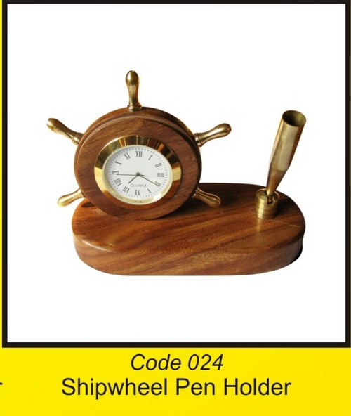 OTC 024 Shipwheel Pen Holder