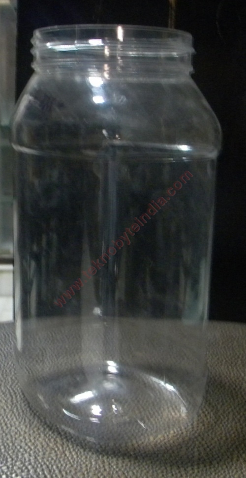 Transparent Pet Plastic Jar