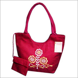 Colored Jute Fashion Bag