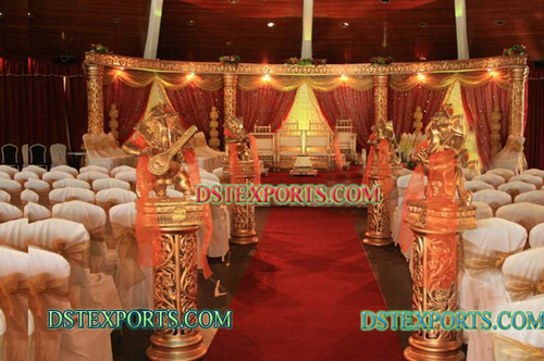 Indian Wedding Reception Stage