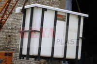 Pp Pickling Tank - Variable Sizes, White Color | Corrosion Resistant, Eco-friendly, Leakproof Design, Long Life, Made Of Durable Pp