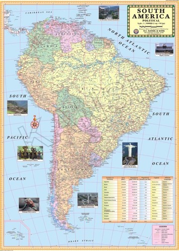 South America Political Map