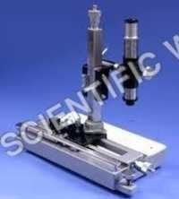 Travelling Microscope - Durable Aluminum Frame, Compact Design For Easy Portability - Ideal For Field Studies, Educational Use And Research