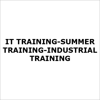 IT Training-Summer Training-Industrial Training