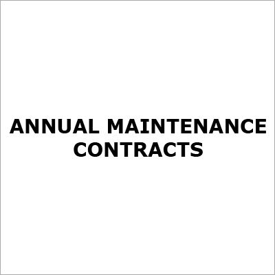 Annual Maintenance Contracts
