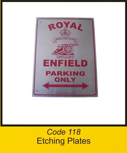 OTC 118 Etching Plates
