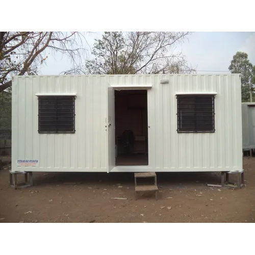 Portable Office Cabin - Color: White