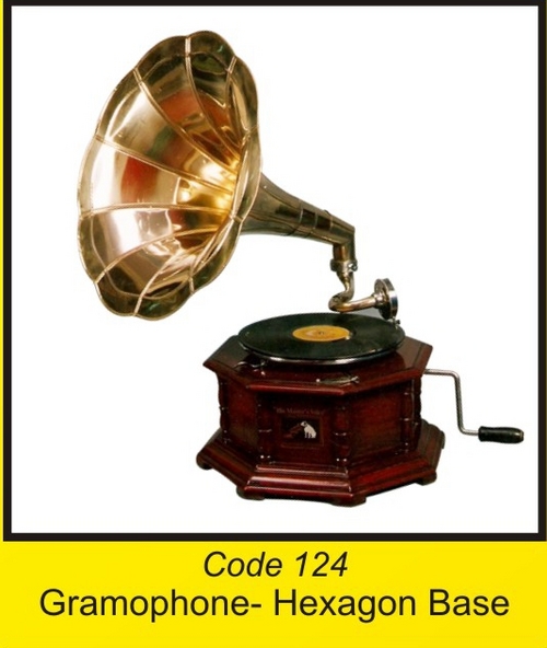 OTC 124 Gramophone - Hexagon Base .