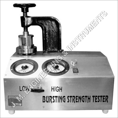 Deluxe Bursting Strength Tester