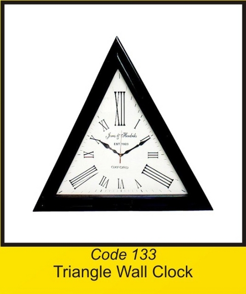 OTC 133 Triangle Wall Clock
