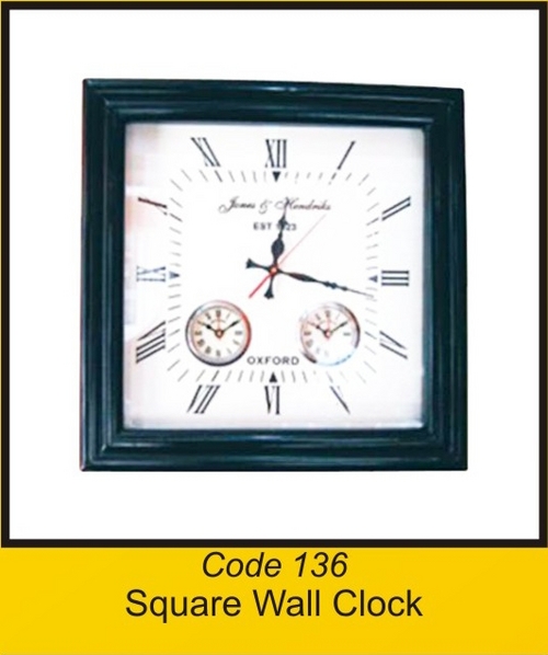 OTC 136 Square Wall Clock