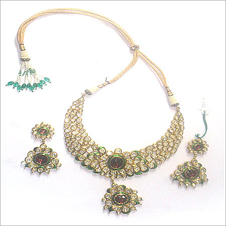 Diamond Polki Necklace Sets