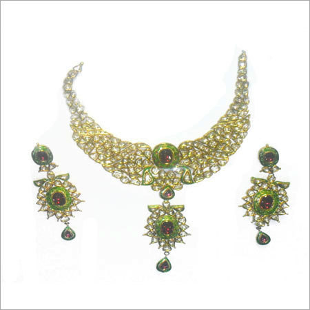 Polki Necklace Set