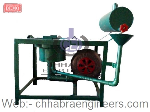 Diesel Bhatti - Stainless Steel, 13.39 x 7.87 inches | Double Walled Funnel with Long Pipe, Electric Power Source for Easy Use in Hotels